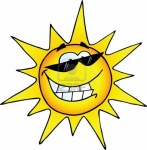 14575448-lachelnde-sonne-cartoon-figur-mit-sonnenbrille